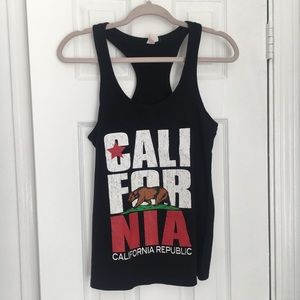 California Racerback Tank Top